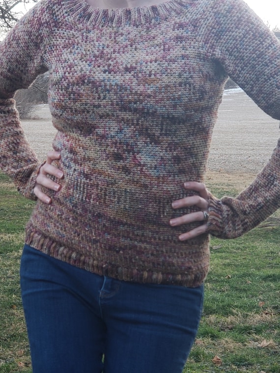 Crochet Moss Stitch Sweater Beginner Friendly Pattern - Etsy Crochet Moss Stitch Sweater Beginner Friendly Pattern - Etsy