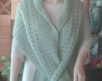 Warm and cozy wrap or shawl