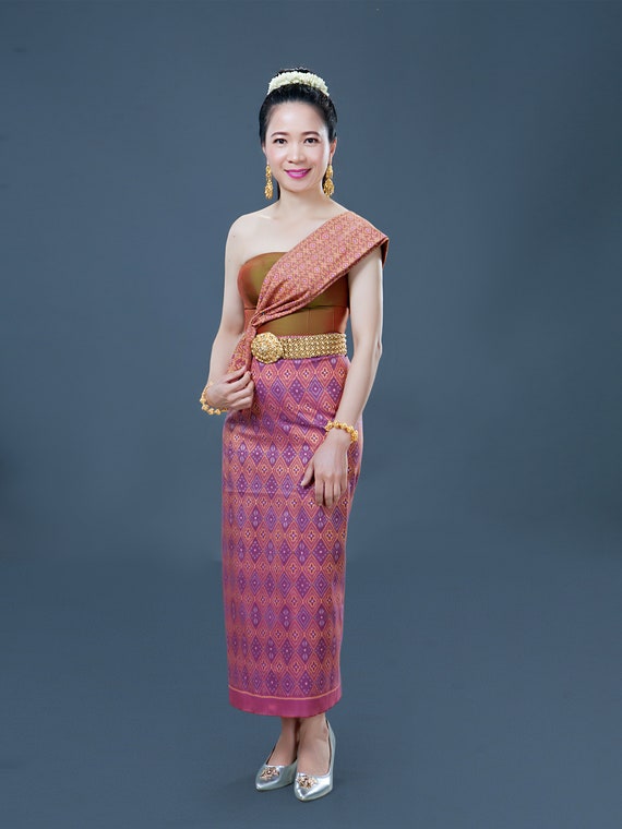 khmer silk dress Khmer Silk Dress