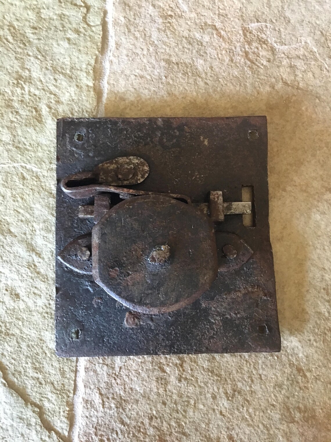 Antique Spanish Door Lock Etsy