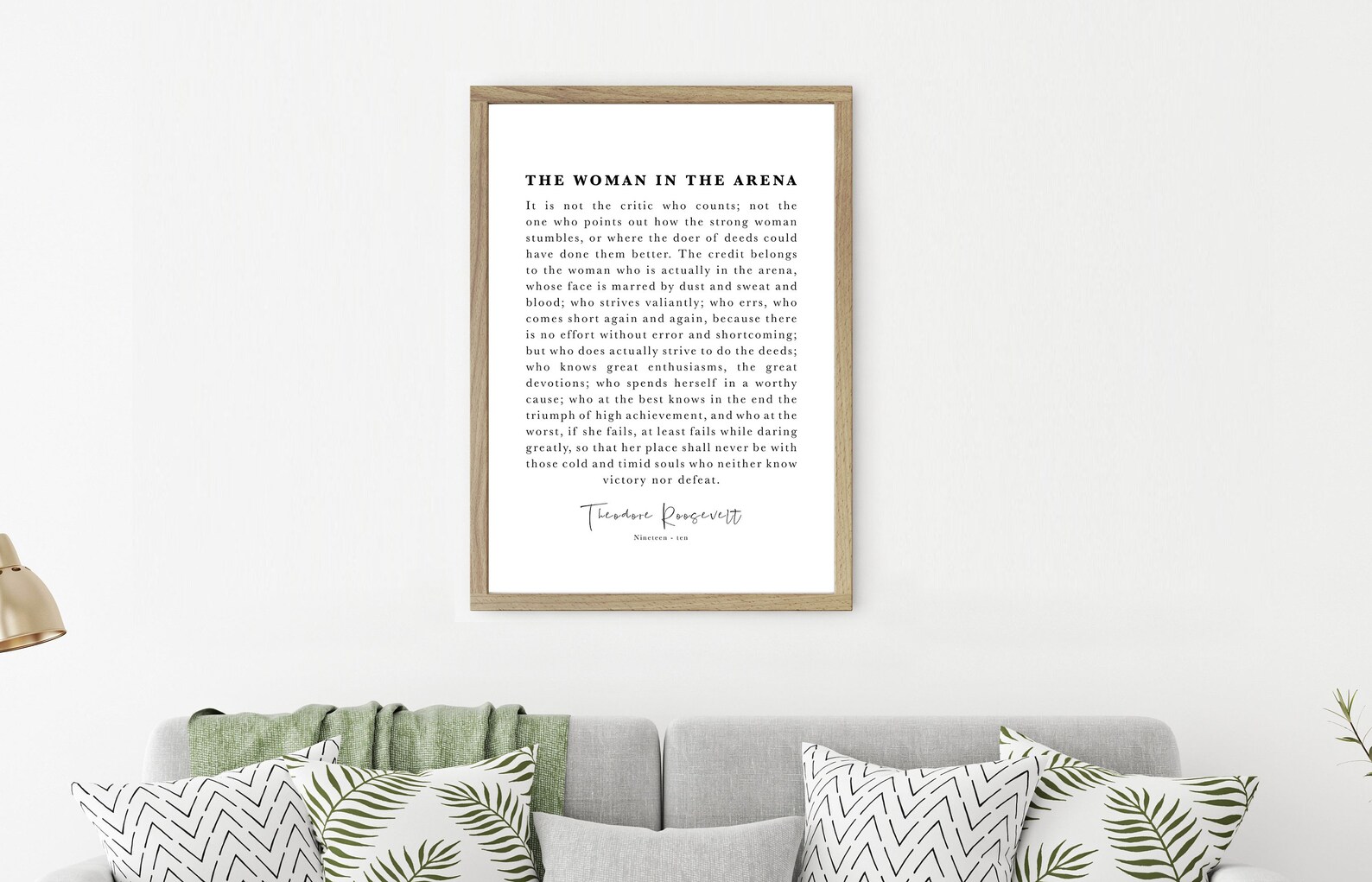 The Man in the Arena Printable, Women in the Arena, Woman in the Arena ...