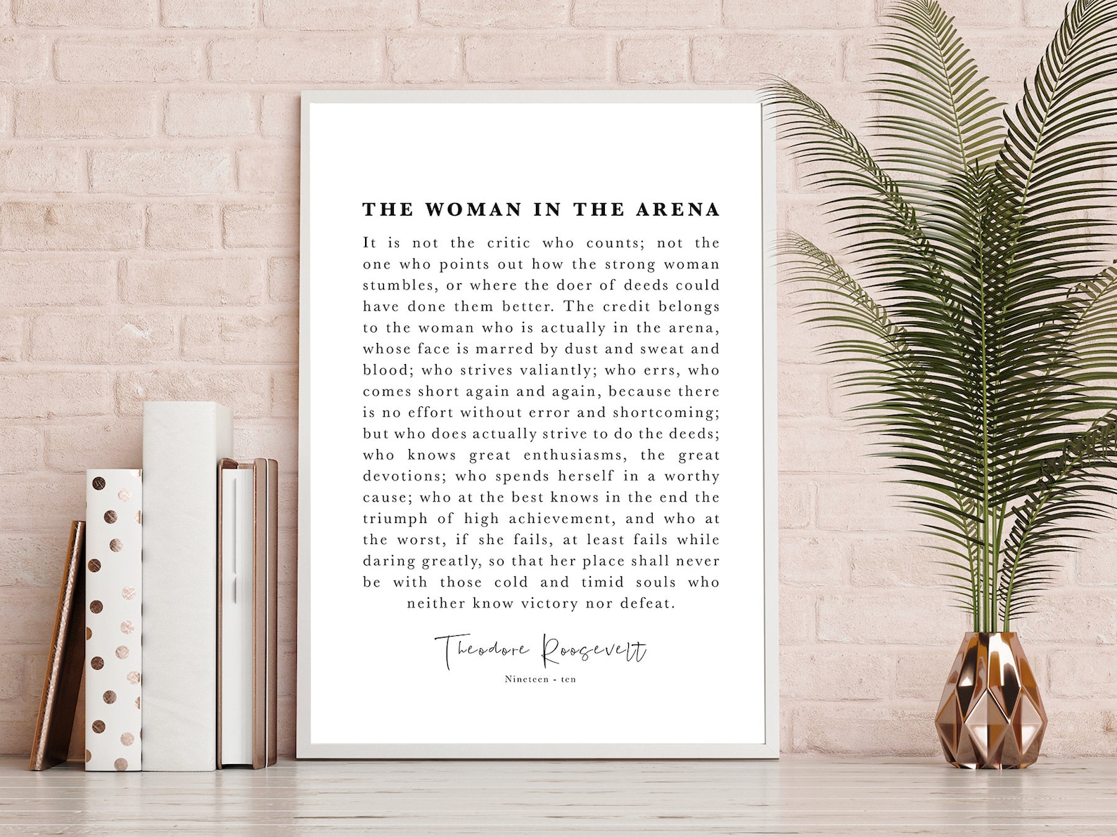 The Man in the Arena Printable, Women in the Arena, Woman in the Arena ...