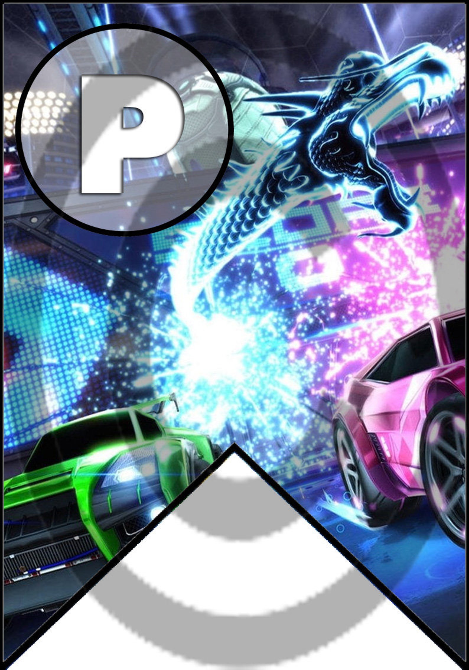 Rocket League Themed 39 Alphabet Image & Number Flag Banner Etsy