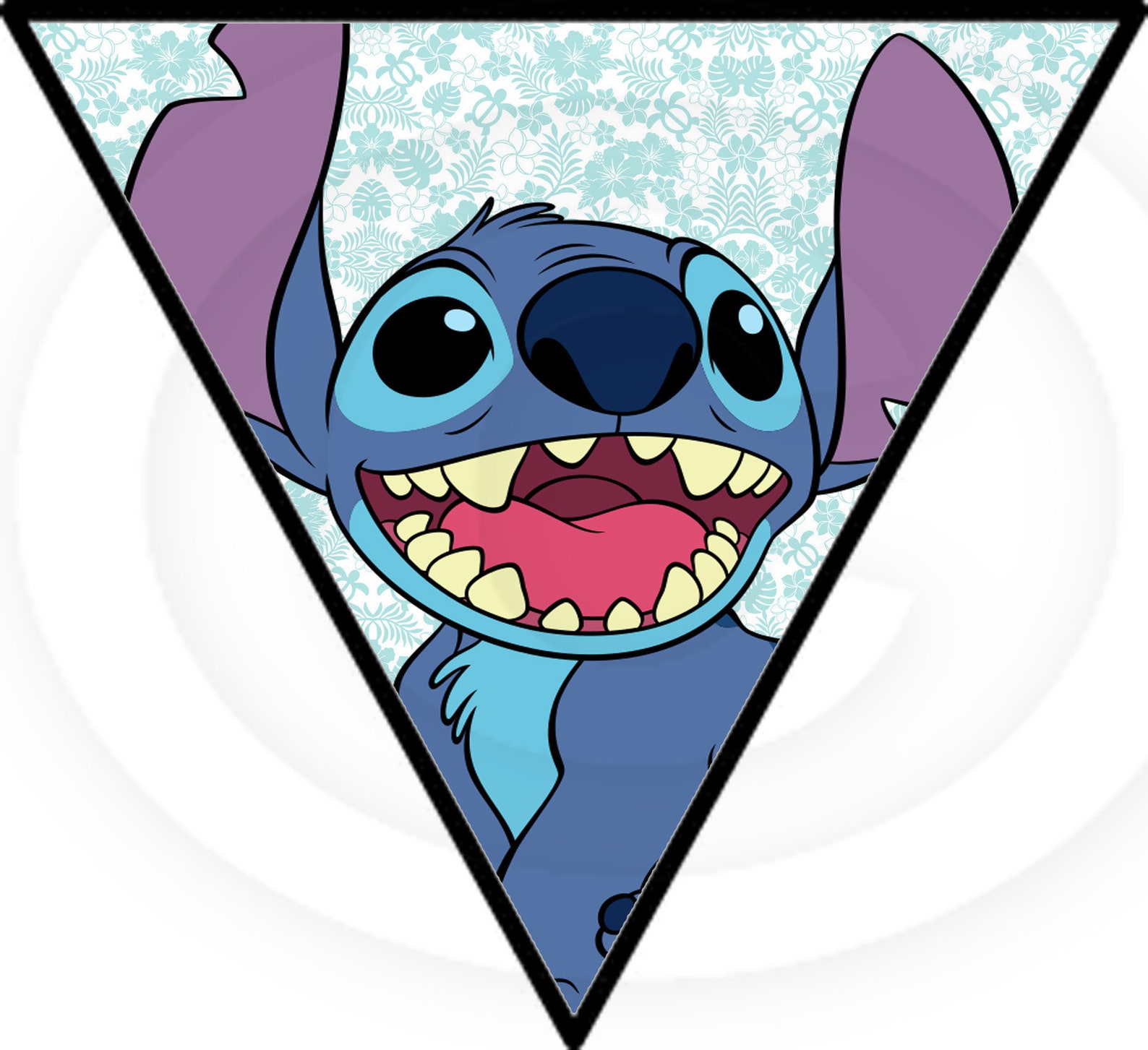 Lilo And Stitch 96 Alphabet & Number Flag Banner Bunting Etsy