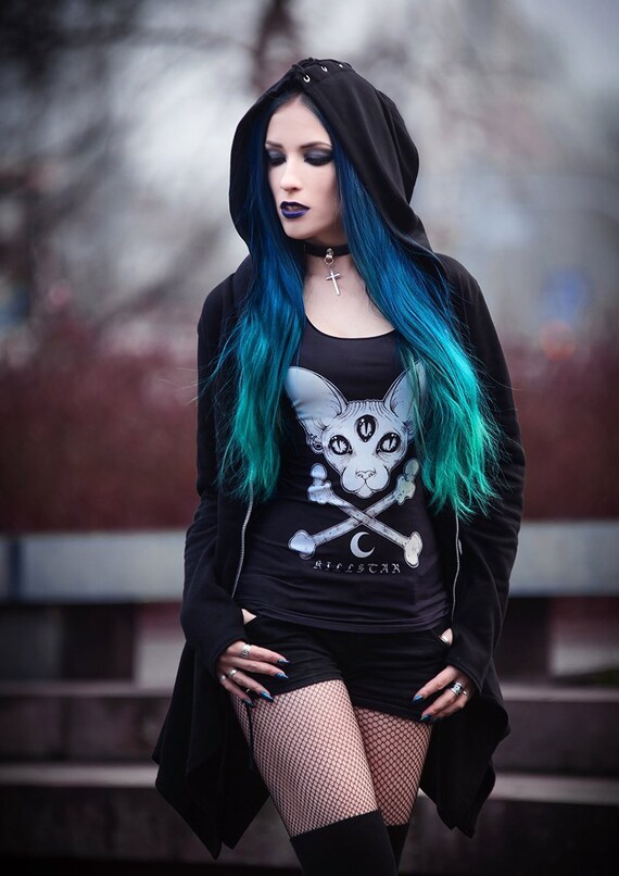 Daedra Posters Prints Rock Girl Metalhead Sexy Goth Model Etsy