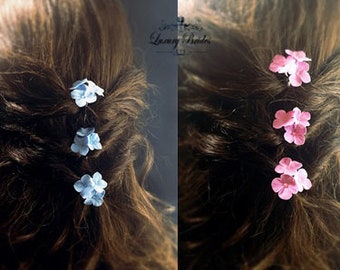 Bridal Hair Clips, Wedding Flowers Pins, Bridal Hair Accessories, Flower Hair Pin, Small Flower Pin, Clay Flower Pin, Bridal Flower Pin