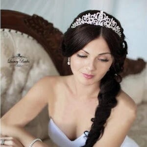 Crystal Wedding Tiara, Bridal Tiara, Wedding Crown, Princess Tiara, Wedding Tiara, Crystal Wedding Crown, Bridal Crown, Luxury Tiara