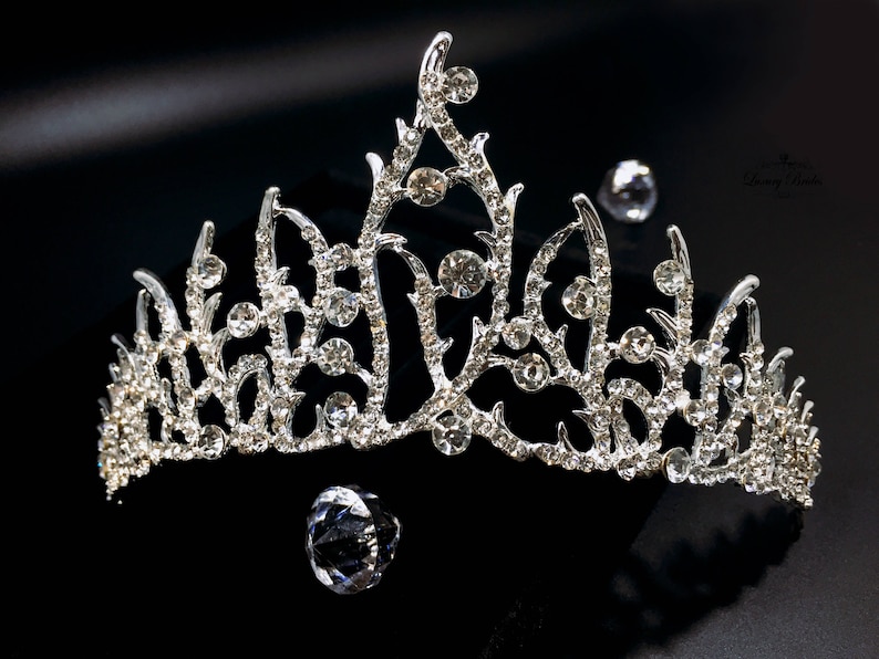 Diadème mariage Katerina cristal strass fait main