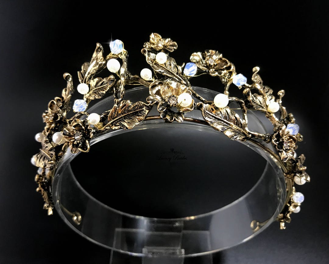 bridal crown headpiece