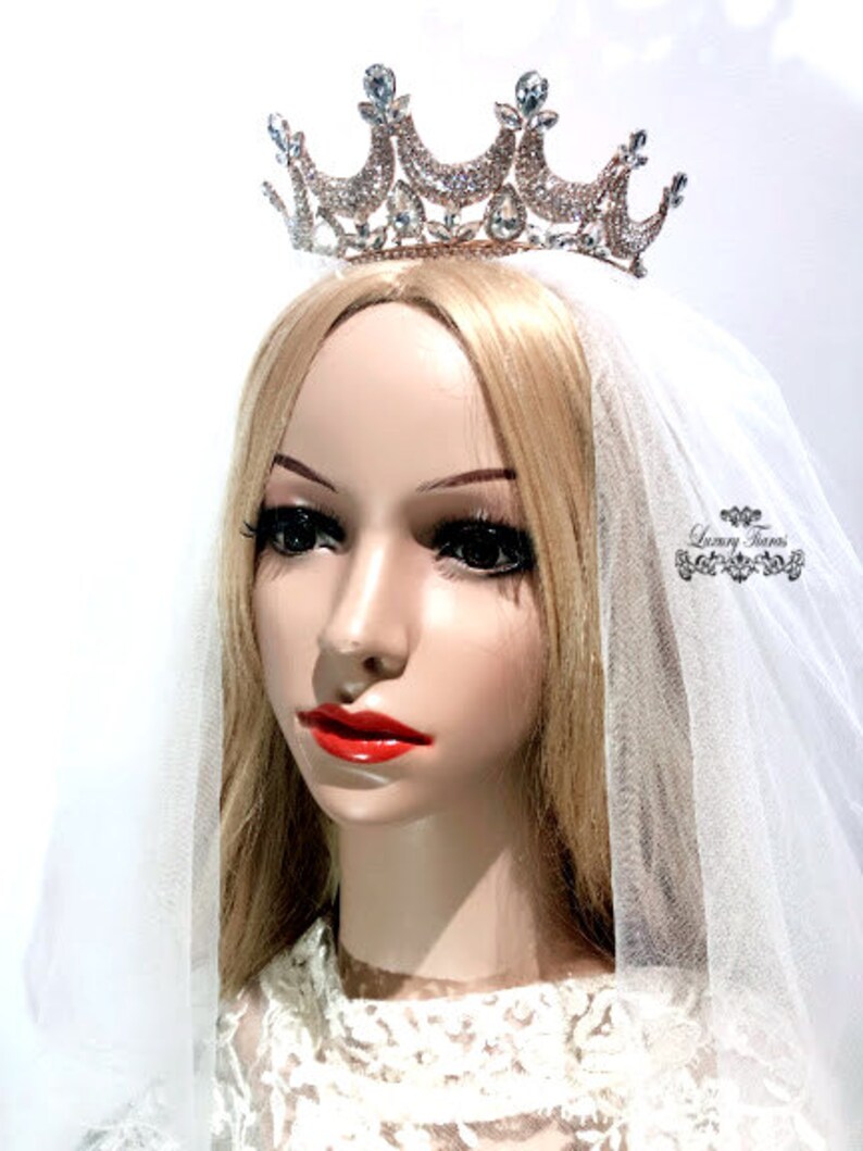 Crystal Wedding Tiara, Bridal Tiara, Wedding Crown, Princess Tiara