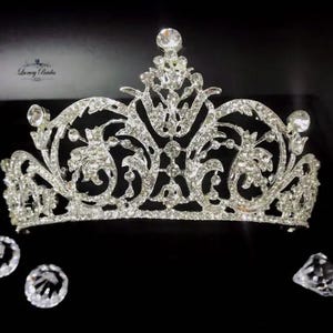 Crystal Wedding Tiara, Bridal Tiara, Luxury Crown, Princess Tiara, Wedding Tiara, Crystal Wedding Crown, Bridal Crown, Luxury Tiara