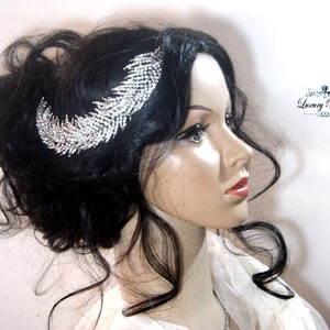 Wedding Headpiece, Bridal Hair Comb, Swarovski Crystal Hair Comb, Rhinestone Headpiece, Crystal Wedding Bridal Headpiece, Wedding Jewelry