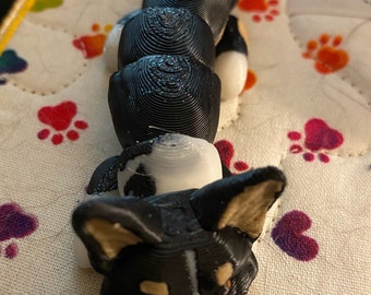 3D Printed Corgi Figurine – Collectible Cardigan & Pembroke Dog Breed
