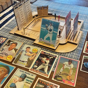 Gioco di dadi da baseball personalizzato - Stadio di carte da baseball