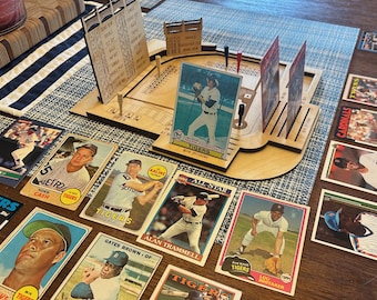 Custom Dice Baseball Game - Baseball Card Stadium