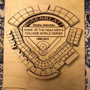 Laser Cut Rosenblatt Stadium