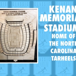 North Carolina Tar Heels Kenan Memorial Stadium.