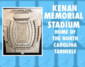 North Carolina Tar Heels Kenan Memorial Stadium.