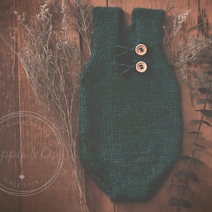 ROMPER ONLY**** Simple Newborn Knit Romper Pattern, Simple Romper, Angora Newborn Prop Knitting Pattern, Knit Prop Pattern, Newborn Prop