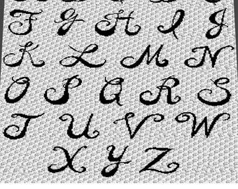 Crochet Letters Chart