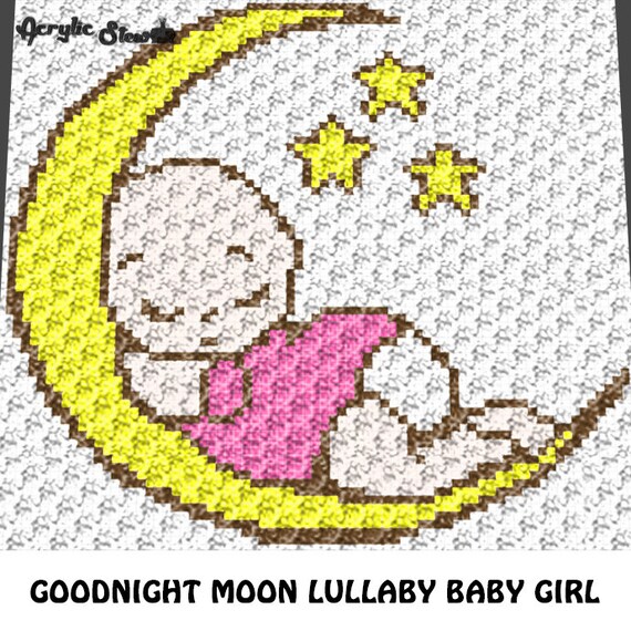 Baby Graphgan Pattern Corner To Corner C2c Goodnight Etsy Baby Graphgan Pattern Corner To Corner C2c Goodnight Etsy