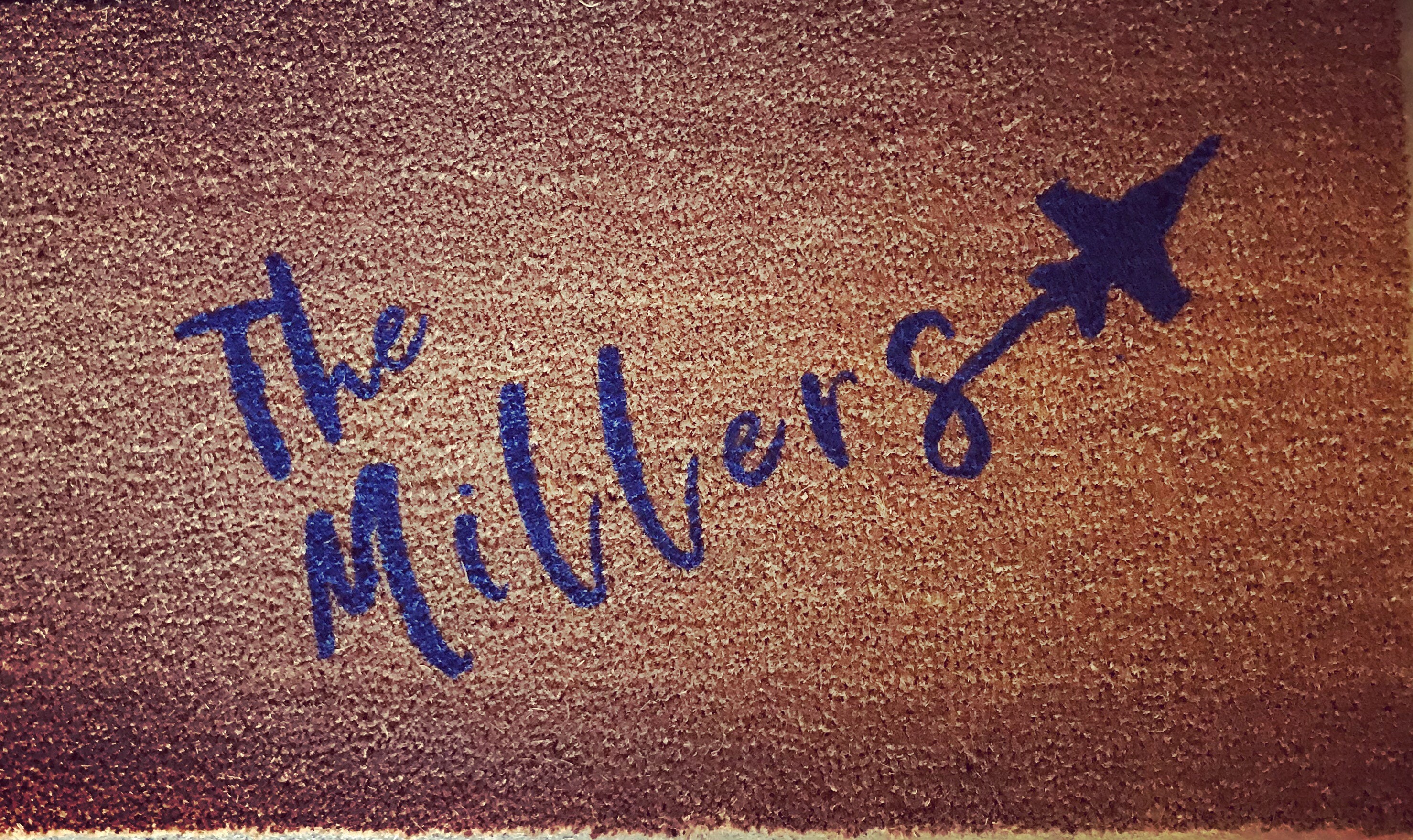 Custom Name Door Mat