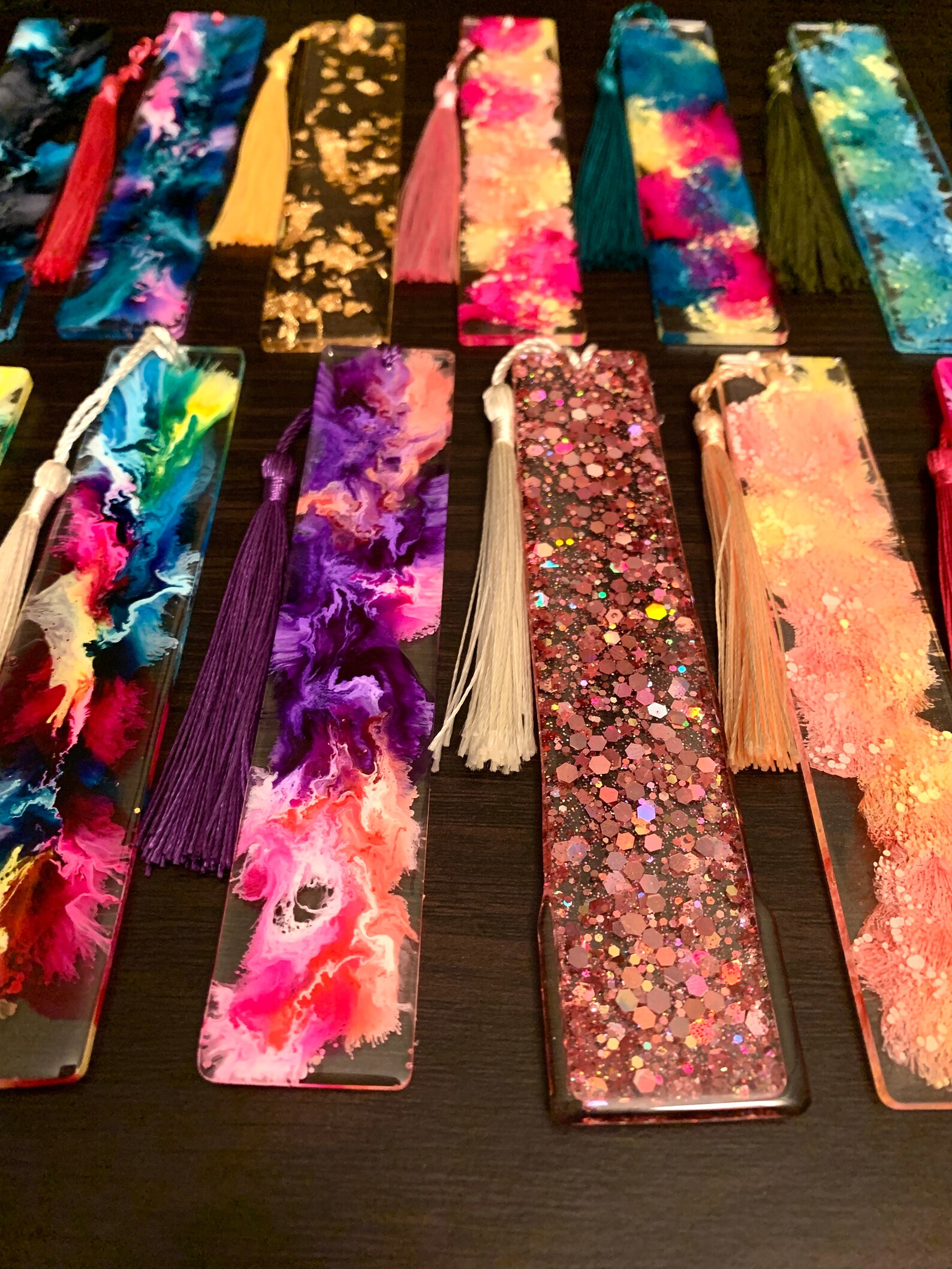 Resin Bookmarks Etsy
