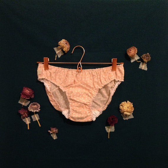 culotte bloomer coton rose et blanc géométrique