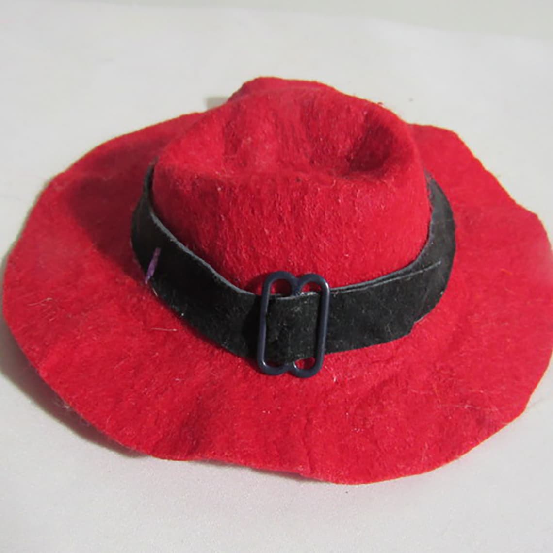 Racy Red Fedora Hat for Barbie Fashion Royalty FR2 and Other | Etsy