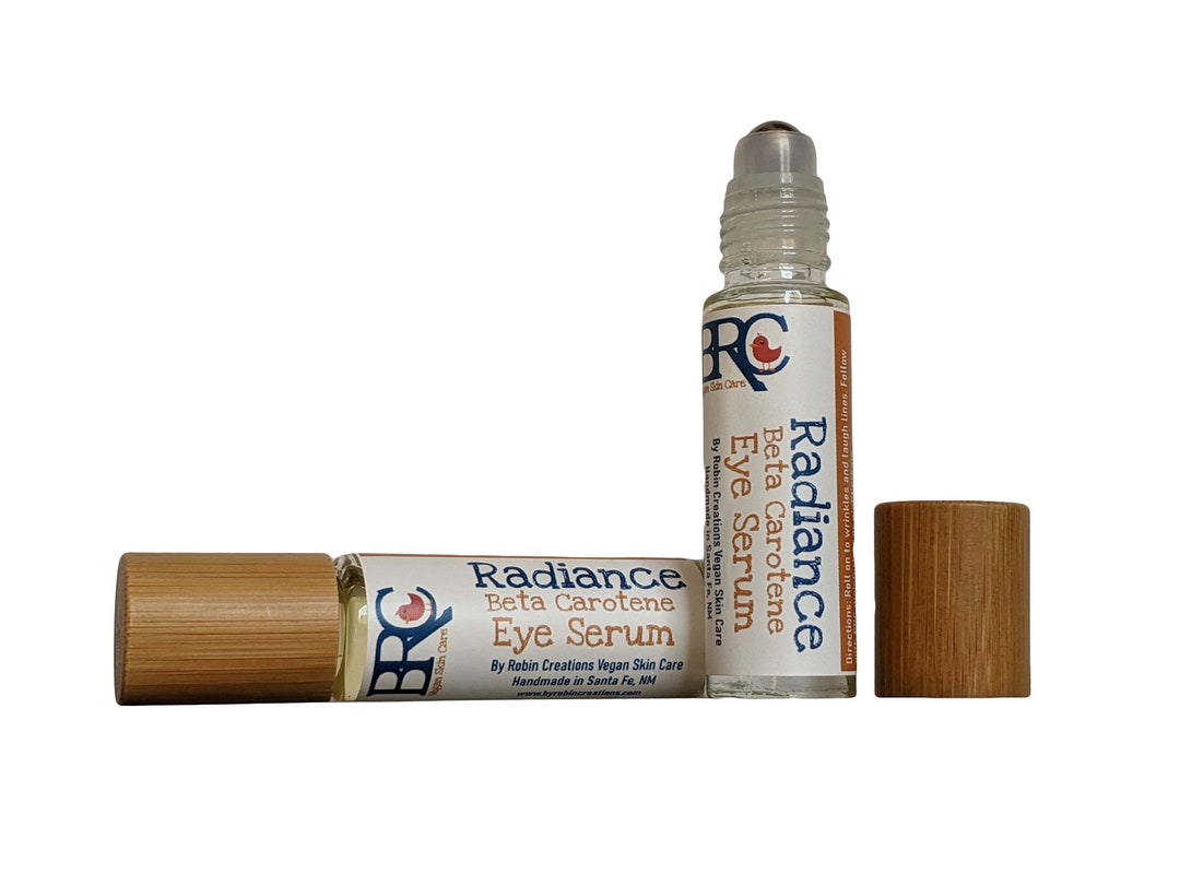 Vegan Radiance Beta Carotene Eye Serum Wrinkles Dark Etsy