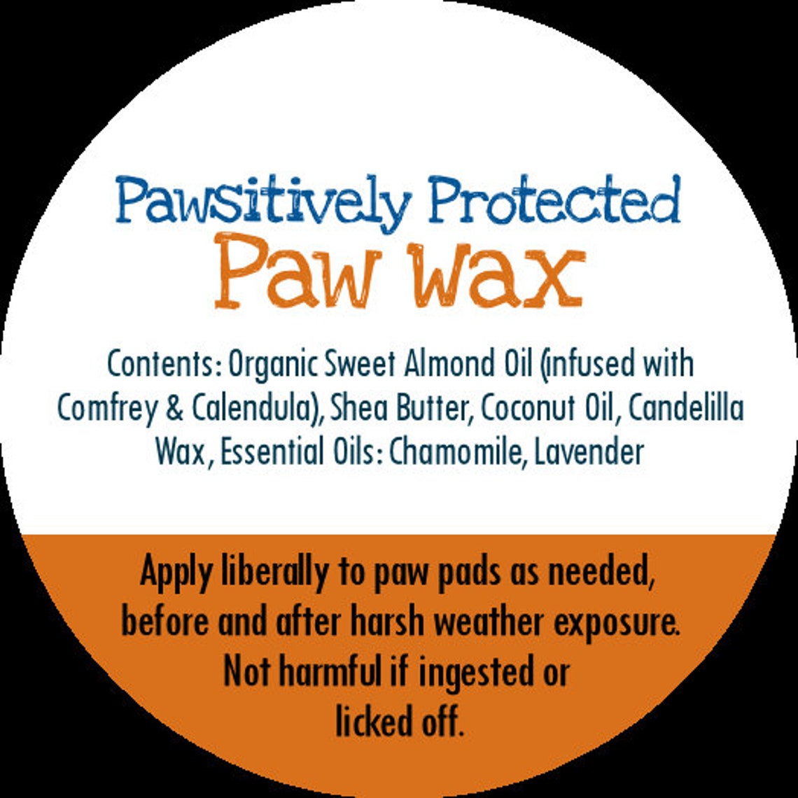 Vegan Paw Protection Wax Paw Balm Paw Wax Paw Moisturizer Etsy