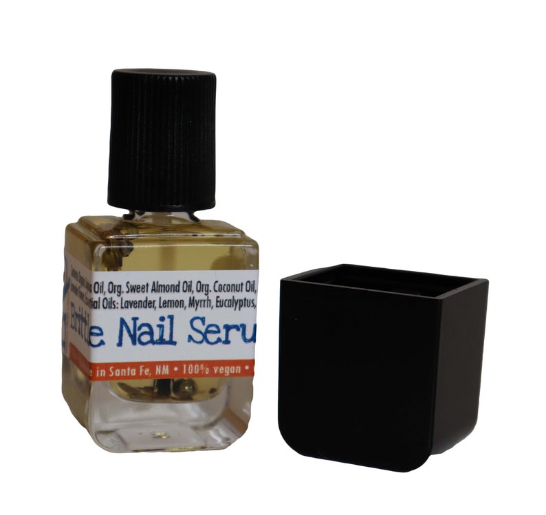 Vegan Brittle Nail Serum Brittle Nails Cracked Nails Rigid Etsy