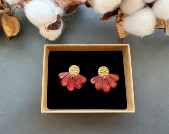 Boucles d'oreilles Fiore Terracotta