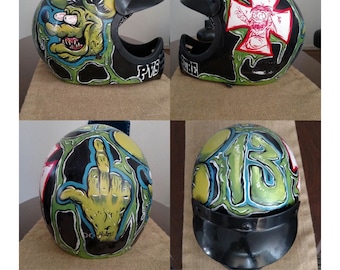 Vintage mx helmet
