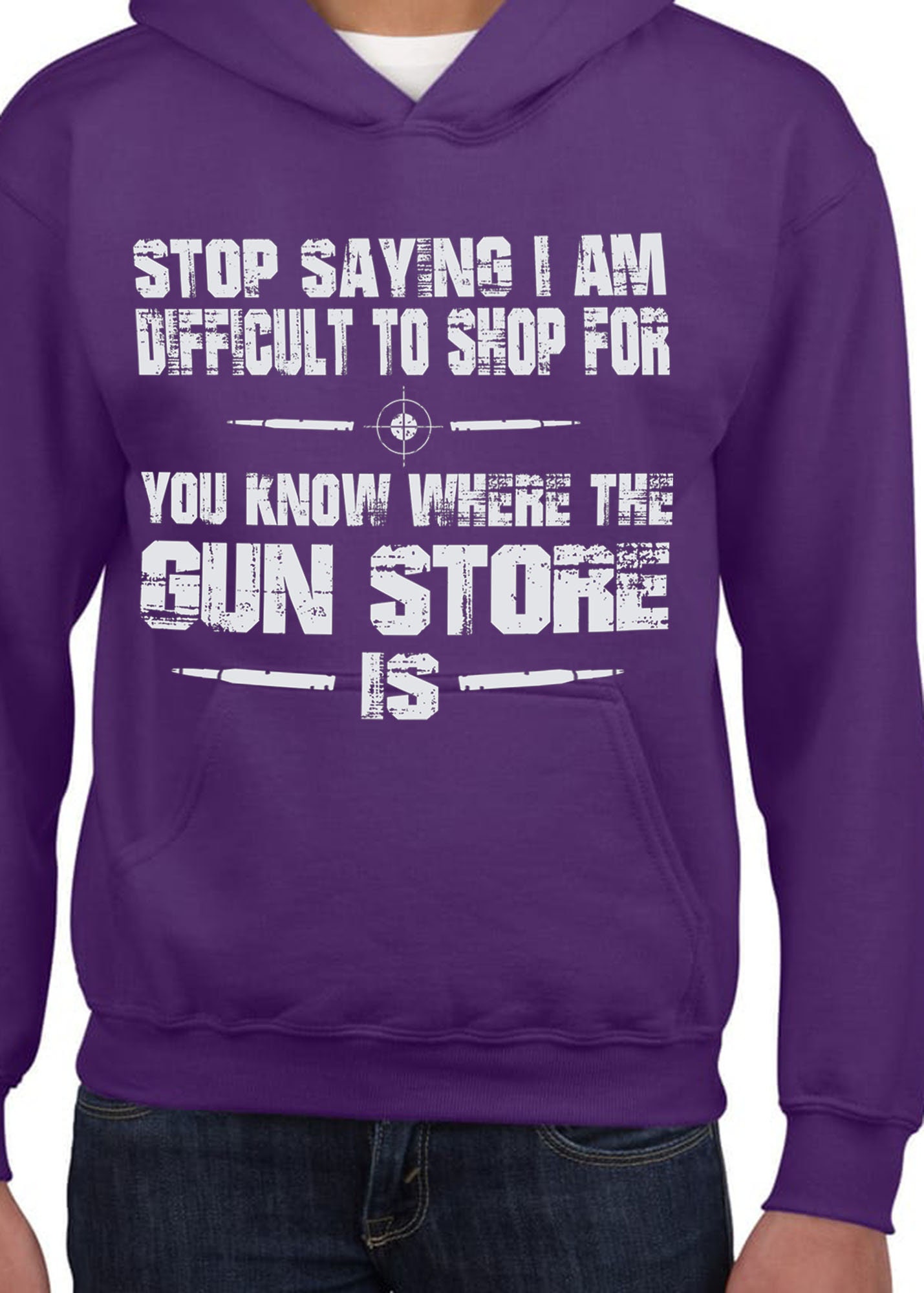 Funny Gun Hoodie Enthusiast 2nd Amendment for Men Women Unisex up to