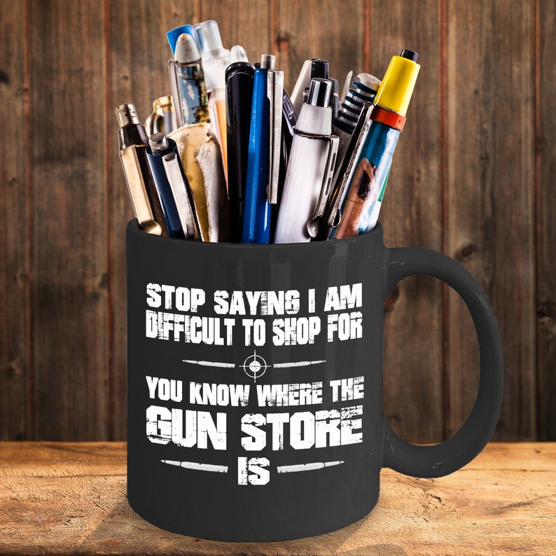 Gun Mug Funny Tea Coffee Cup Gift Idea Mugs Mig Gun Owner