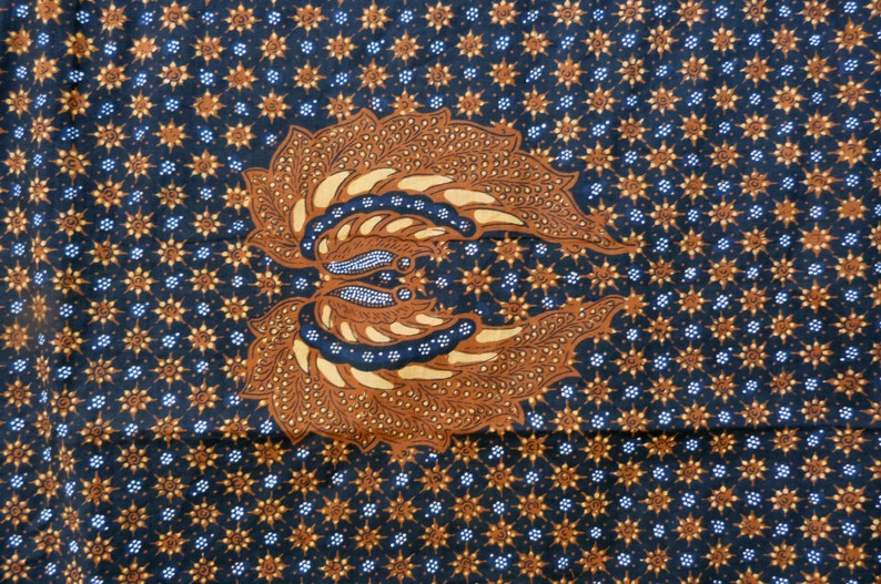 Batik Cotton Sarong Fabric Beautiful Handmade Indonesian Batik Kain Kombinasion Indonesia Batik Hand Drawn