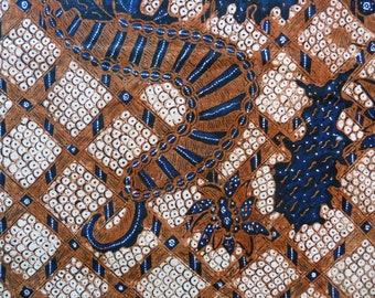 Batik Cotton Sarong Fabric Batik Kain Handmade Vintage Indonesian Textile Indonesia Batik