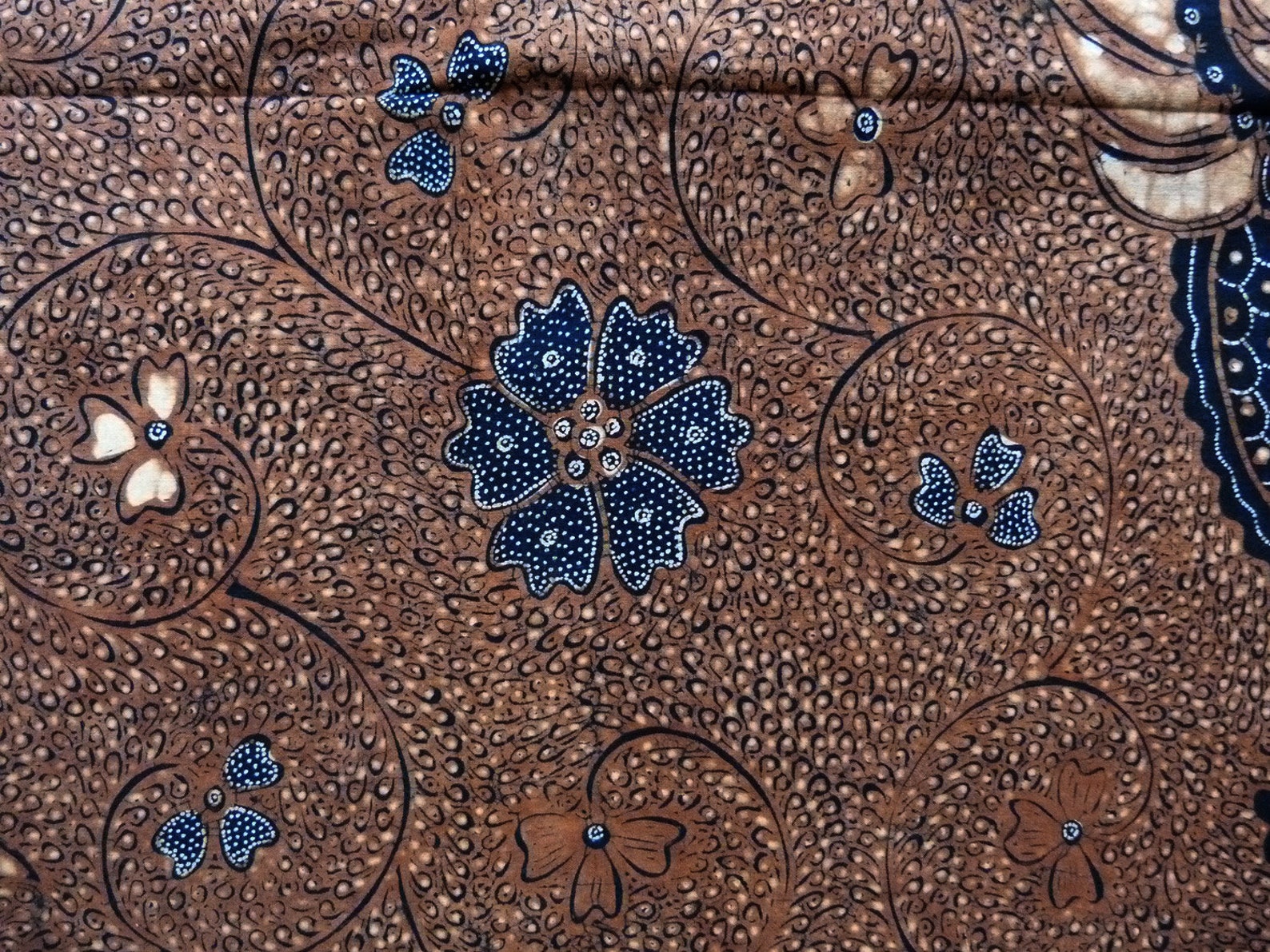 Batik algodón sarong tela totalmente hecho a mano indonesio Etsy México
