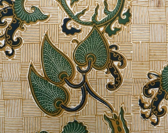 Batik Cotton Sarong Fabric Beautiful Handmade Indonesian Batik Etsy