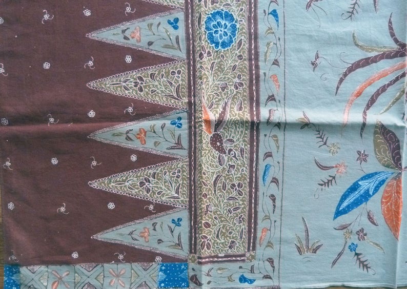 Handmade Indonesian Batik Tuli Textile
