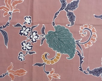 Batik Cotton Sarong Fabric Beautiful Handmade Indonesian Batik from Pekalongan Indonesia Batik Hand Drawn