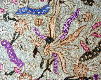 Batik Cotton Sarong Fabric Batik Handmade Indonesian Kain Tulis Textile Indonesia Batik Hand Drawn