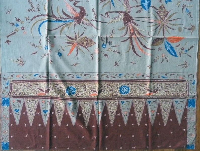 Handmade Indonesian Batik Tuli Textile