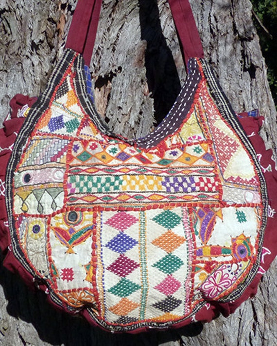 Banjara Bag Old Boho Bag Hippie Style Indian Vintage Gypsy Banjara Bag Old Boho Bag Hippie Style Indian Vintage Gypsy