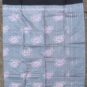 Soie Ikat Sarong Birmanie Myanmar Old Handmade Textile