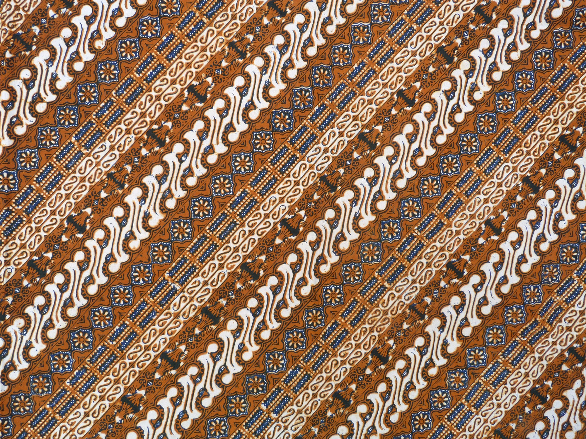 Batik Cotton Sarong Fabric Handmade Indonesian Kain Batik Tulis 