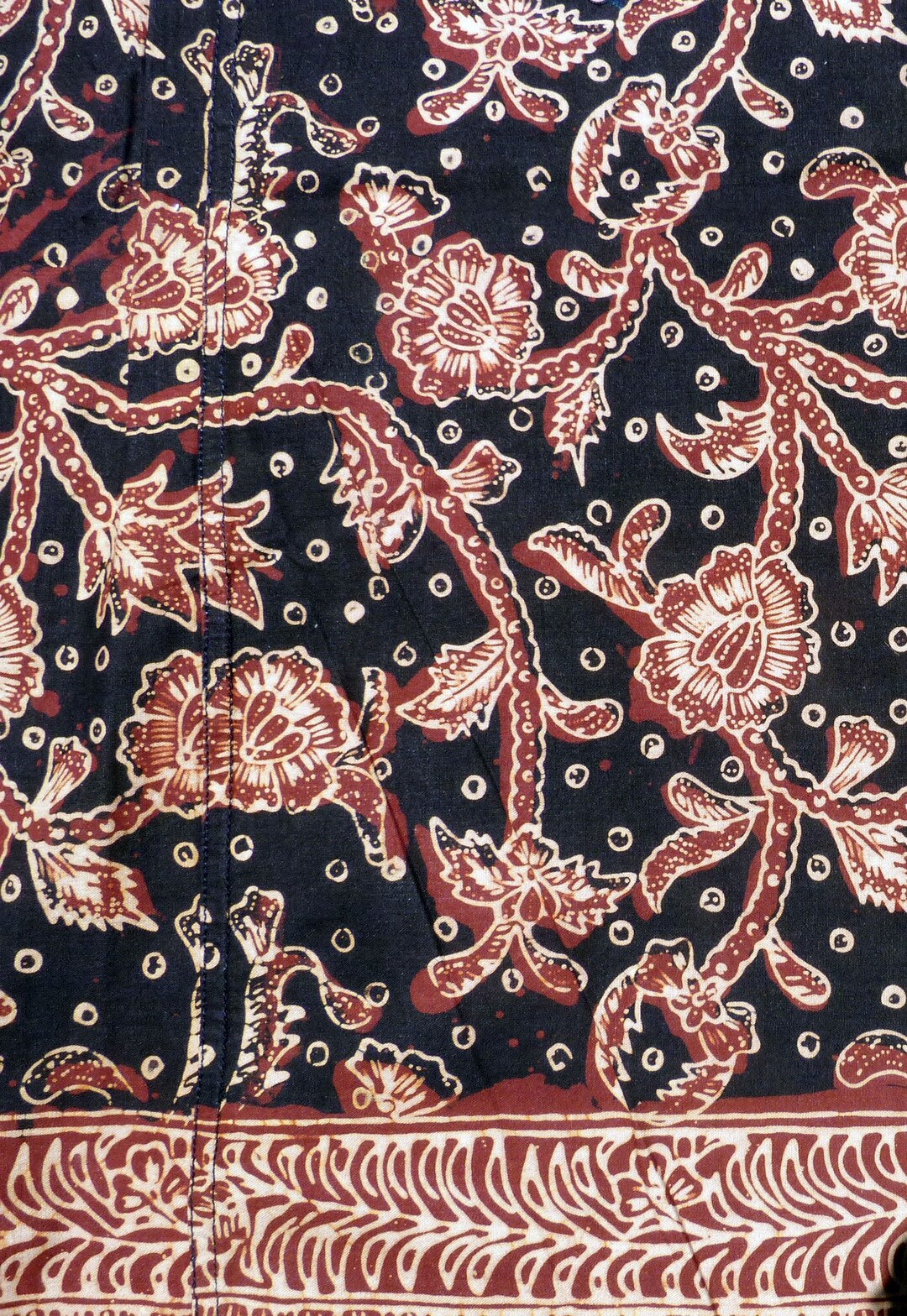 Batik Cotton Sarong & Stole/scarf Fabric Batik Handmade Indonesia 