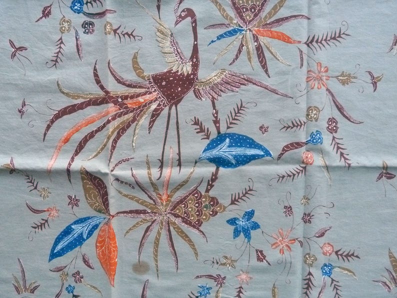 Handmade Indonesian Batik Tuli Textile