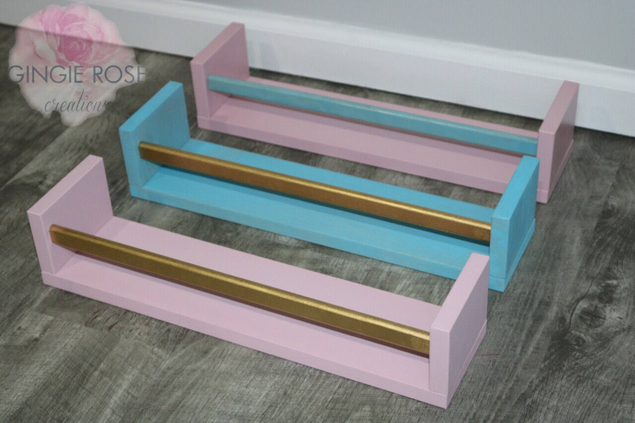 3 Floating Nursery Bookshelves/ Children's Bookshelf/ Etsy